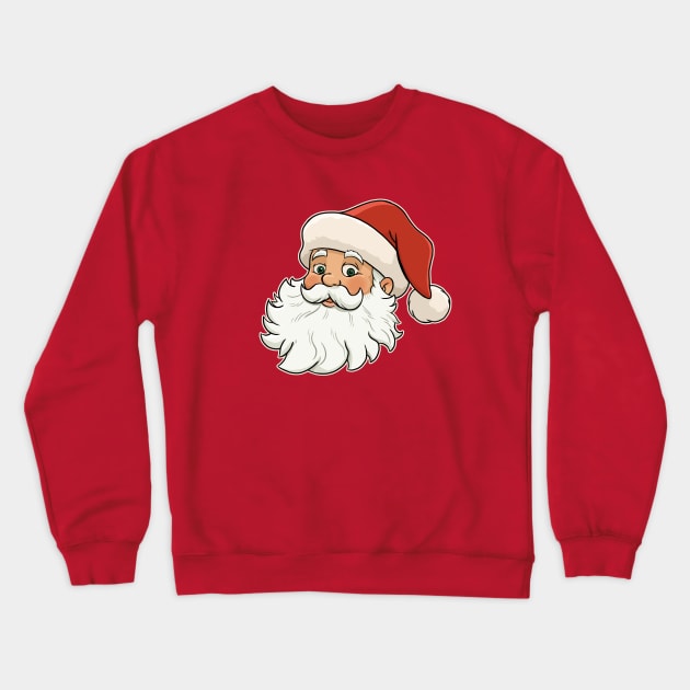 Santa Clause is coming to town Christmas Crewneck Sweatshirt by GAMAS Threads